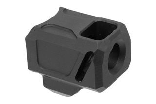 Faxon Firearms EXOS-553 Pistol Compensator fits GLOCK Gen 5 with black anodized finish.